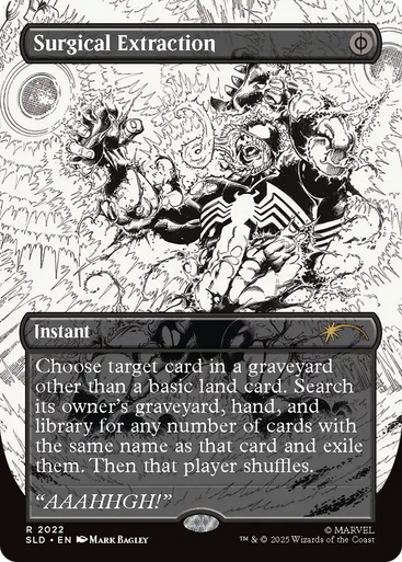 Surgical Extraction (Foil) (Secret Lair - Marvel's Spider-Man: Venom Unleashed Inks) | Secret Lair Drops、Magic: The Gathering、kayou