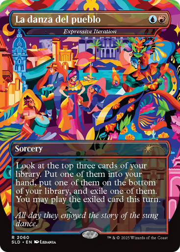 Expressive Iteration La danza del pueblo (Foil) (Secret Lair - Nuestra Magia) | Secret Lair Drops、Magic: The Gathering、kayou