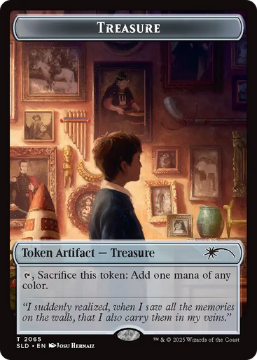 Treasure Token (Foil) (Secret Lair - Nuestra Magia) | Secret Lair Drops、Magic: The Gathering、kayou