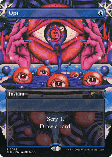 Opt (Foil) (Secret Lair - The Eyes Have It) | Secret Lair Drops、Magic: The Gathering、kayou