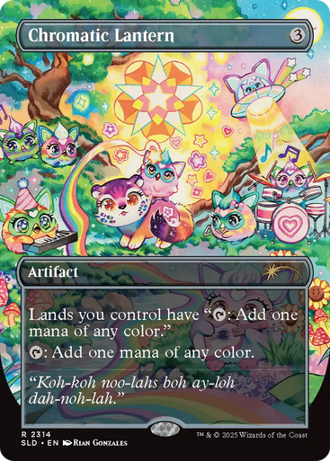 Chromatic Lantern (Foil) (Secret Lair - Furby: Doo-Ay Noo-Lah) | Secret Lair Drops、Magic: The Gathering、kayou