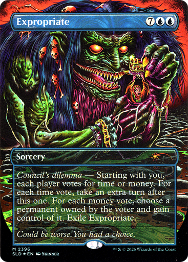 Expropriate (Foil) (Secret Lair - So Salty) | Secret Lair Drops、Magic: The Gathering、kayou