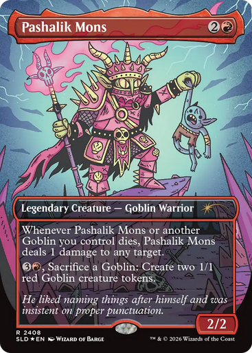 Pashalik Mons (Foil) (Secret Lair - Goblin Storm) | Secret Lair Drops、Magic: The Gathering、kayou