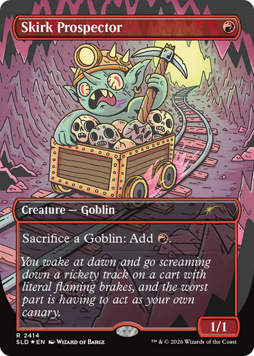 Skirk Prospector (Foil) (Secret Lair - Goblin Storm) | Secret Lair Drops、Magic: The Gathering、kayou