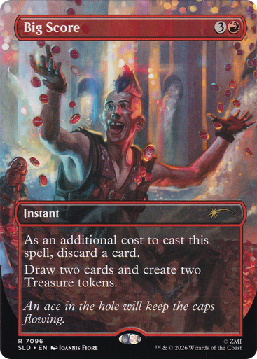 Big Score (Foil) (Secret Lair - Fallout: Welcome to New Vegas) | Secret Lair Drops、Magic: The Gathering、kayou