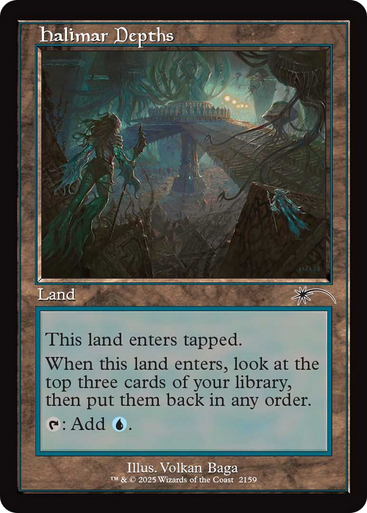Halimar Depths (Secret Lair - Chaos Vault: Dandan) | Secret Lair Drops、Magic: The Gathering、kayou