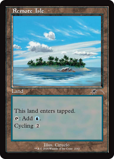Remote Isle (Secret Lair - Chaos Vault: Dandan) | Secret Lair Drops、Magic: The Gathering、kayou