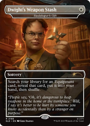 Steelshaper's Gift Dwight's Weapon Stash (Secret Lair - The Office: Dwight's Destiny) | Secret Lair Drops、Magic: The Gathering、kayou