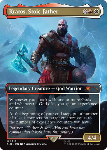 Kratos, Stoic Father (Secret Lair - God of War: Norse) | Secret Lair Drops、Magic: The Gathering、kayou