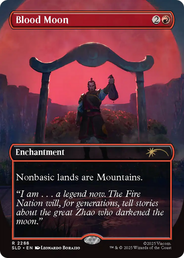 Blood Moon (Secret Lair - Avatar: The Last Airbender: Everything Changed) | Secret Lair Drops、Magic: The Gathering、kayou