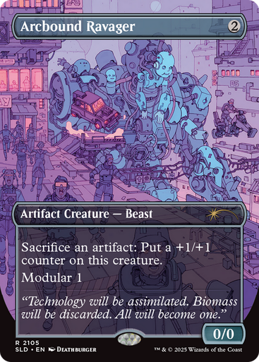 Arcbound Ravager (Foil) (Secret Lair - Deathburger) | Secret Lair Drops、Magic: The Gathering、kayou