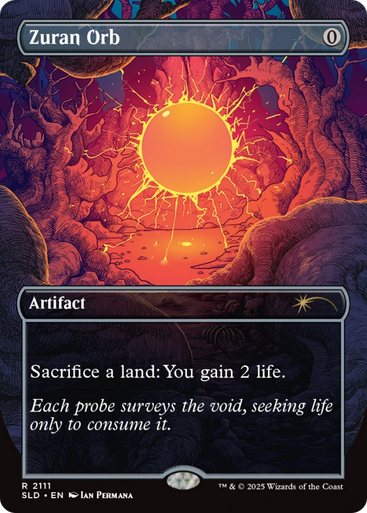 Zuran Orb (Foil) (Secret Lair - Alien Auroras) | Secret Lair Drops、Magic: The Gathering、kayou