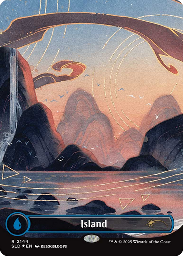 Island (#2144) (Foil) (Secret Lair - Chaos Vault: Dandan) | Secret Lair Drops、Magic: The Gathering、kayou
