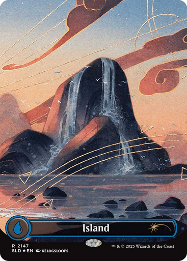 Island (#2147) (Foil) (Secret Lair - Chaos Vault: Dandan) | Secret Lair Drops、Magic: The Gathering、kayou