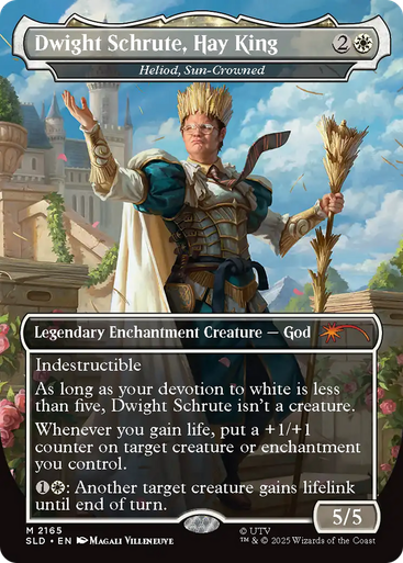 Heliod, Sun-Crowned Dwight Schrute, Hay King (Foil) (Secret Lair - The Office: Dwight's Destiny) | Secret Lair Drops、Magic: The Gathering、kayou