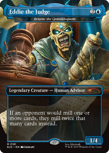 Bruvac the Grandiloquent Eddie the Judge (Foil) (Secret Lair - Iron Maiden: Eddie Unchained) | Secret Lair Drops、Magic: The Gathering、kayou