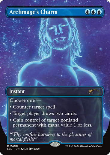 Archmage's Charm (Secret Lair - Dungeons & Dragons: Gale's Ambition) | Secret Lair Drops、Magic: The Gathering、kayou