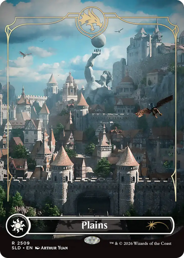Plains (Secret Lair - Dungeons & Dragons: Lands of the Forgotten Realms) | Secret Lair Drops、Magic: The Gathering、kayou