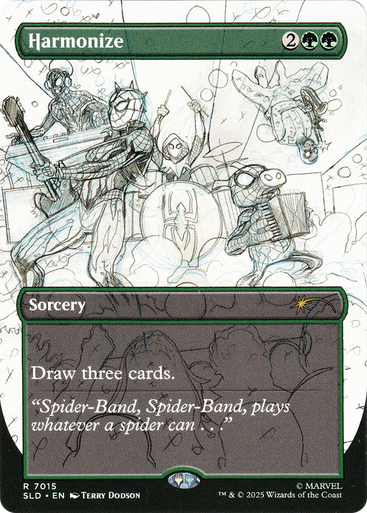 Harmonize (#7015) (Secret Lair - Marvel's Spider-Man: Bonus Cards) | Secret Lair Drops、Magic: The Gathering、kayou