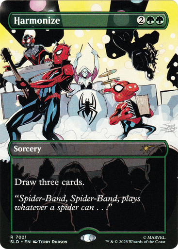Harmonize (#7021) (Secret Lair - Marvel's Spider-Man: Bonus Cards) | Secret Lair Drops、Magic: The Gathering、kayou