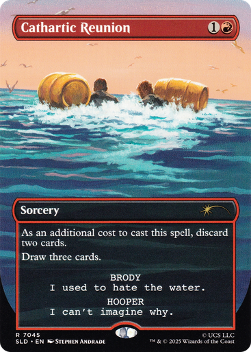 Cathartic Reunion (Secret Lair - Jaws: Terror of Amity Island) | Secret Lair Drops、Magic: The Gathering、kayou