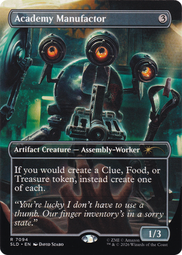 Academy Manufactor (Secret Lair - Fallout: Beyond Vault 33) | Secret Lair Drops、Magic: The Gathering、kayou