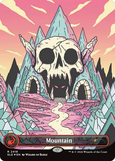 Mountain (#2419) (Foil) (Secret Lair - Goblin Storm) | Secret Lair Drops、Magic: The Gathering、kayou