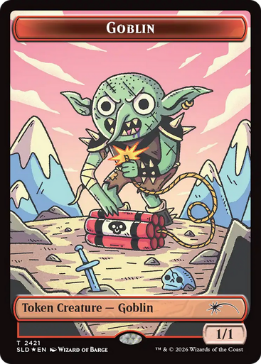 Goblin Token (Foil) (Secret Lair - Goblin Storm) | Secret Lair Drops、Magic: The Gathering、kayou