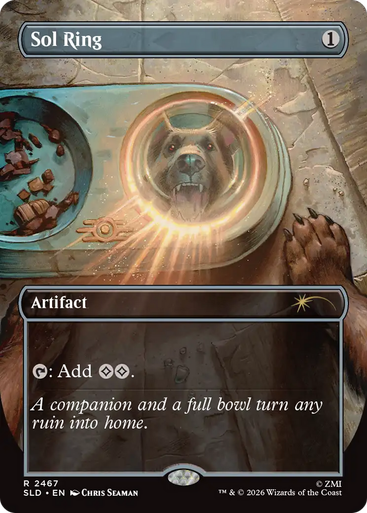 Sol Ring (Foil) (Secret Lair - Fallout: Greet the Dog) | Secret Lair Drops、Magic: The Gathering、kayou