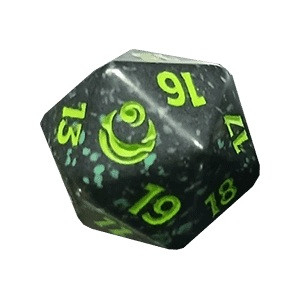 Magic Lorwyn Eclipsed Spindown Dice - Green、Magic: The Gathering、kayou
