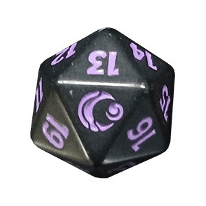 Magic Lorwyn Eclipsed Spindown Dice - Purple、Magic: The Gathering、kayou
