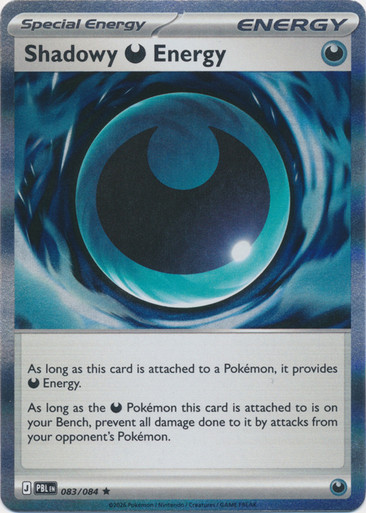 ME Pitch Black 083/084 Shadowy Darkness Energy (Holo)、Pokemon、kayou