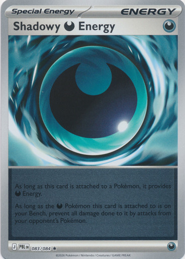 ME Pitch Black 083/084 Shadowy Darkness Energy (Reverse Holo)、Pokemon、kayou