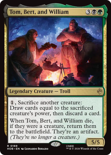 Tom, Bert, and William | The Hobbit、Magic: The Gathering、kayou
