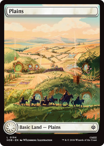 Plains (Full Art) (#194) | The Hobbit、Magic: The Gathering、kayou
