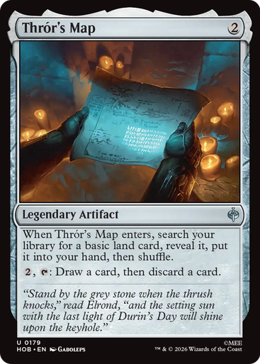 Thrór's Map | The Hobbit、Magic: The Gathering、kayou