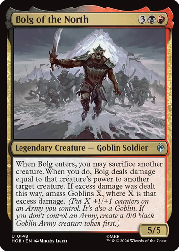 Bolg of the North (Foil) | The Hobbit、Magic: The Gathering、kayou