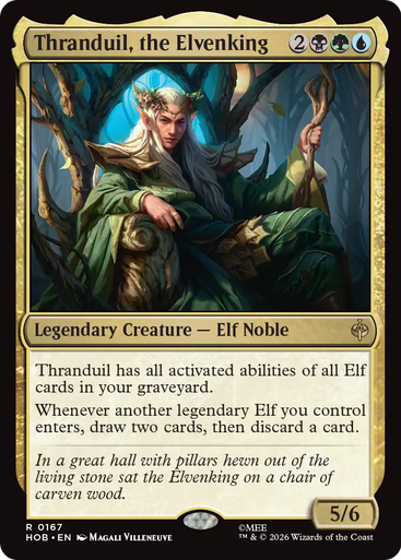 Thranduil, the Elvenking (Foil) | The Hobbit、Magic: The Gathering、kayou