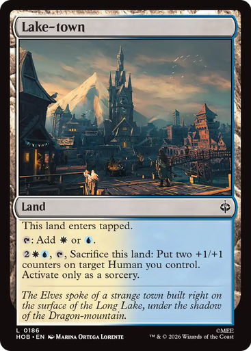 Lake-town (Foil) | The Hobbit、Magic: The Gathering、kayou