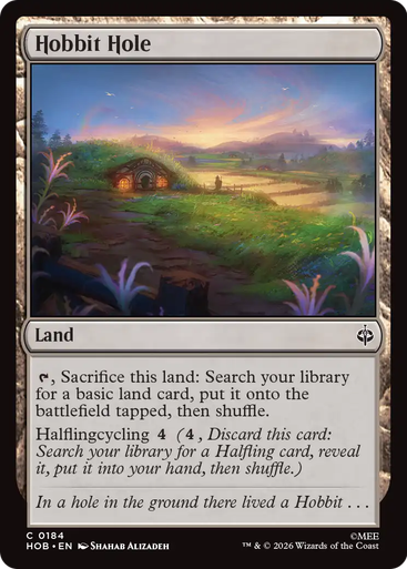 Hobbit Hole (Foil) | The Hobbit、Magic: The Gathering、kayou