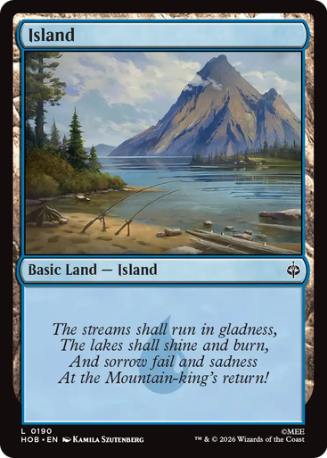 Island (Foil) | The Hobbit、Magic: The Gathering、kayou