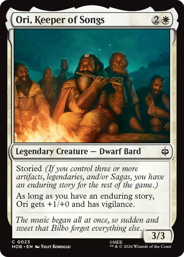 Ori, Keeper of Songs (Foil) | The Hobbit、Magic: The Gathering、kayou