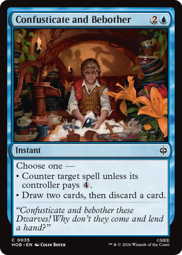 Confusticate and Bebother (Foil) | The Hobbit、Magic: The Gathering、kayou