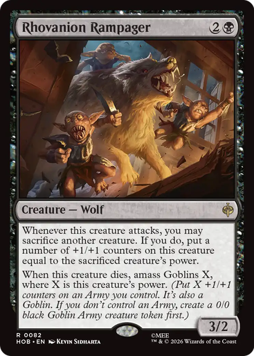 Rhovanion Rampager (Foil) | The Hobbit、Magic: The Gathering、kayou