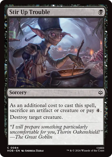 Stir Up Trouble (Foil) | The Hobbit、Magic: The Gathering、kayou