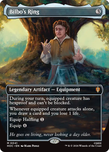 Bilbo's Ring (Borderless Foil) | The Hobbit、Magic: The Gathering、kayou