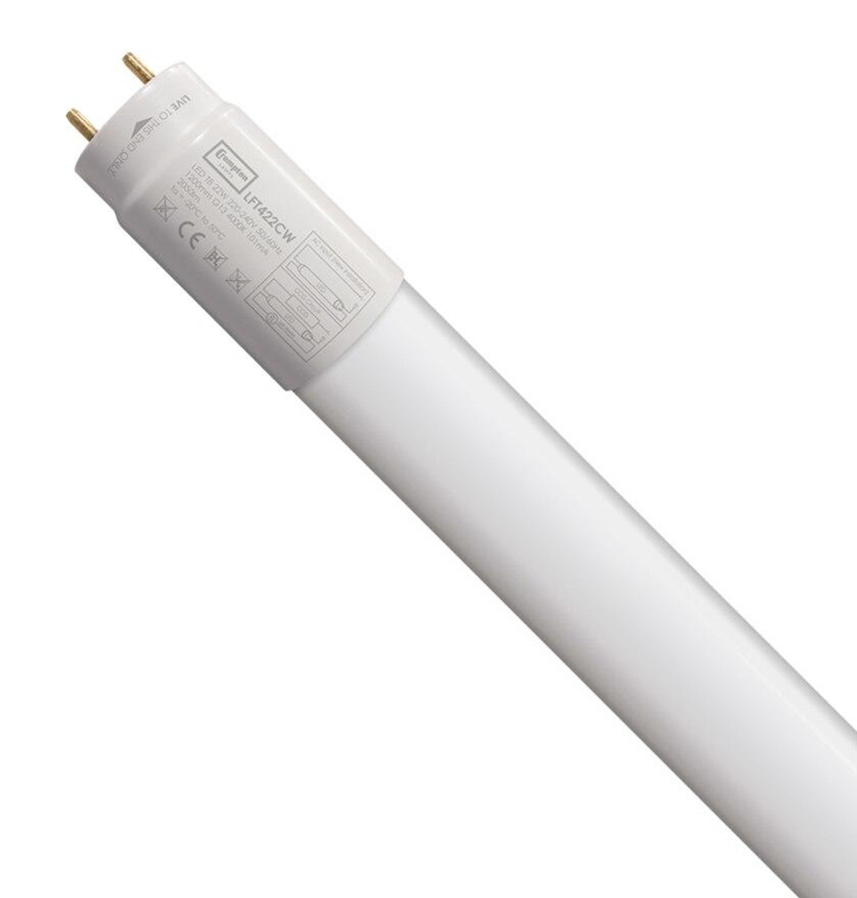 22 watt led tube light crompton