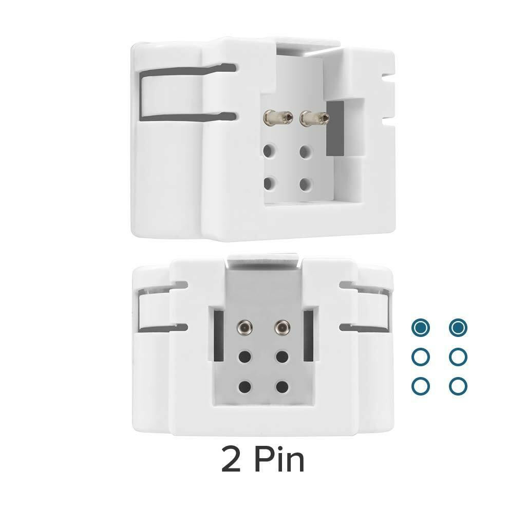 Ampoule Fluorescente 2D GR8 28W 3500K - Blanc Chaud, 2 Broches, Starter Intégré - Pour éclairage Bureau, Commerce
