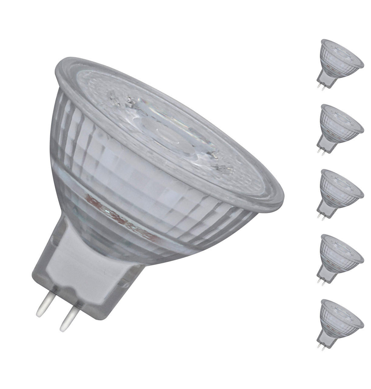 LAMPE LED MR16 12V GU5.3 6W 550LM 100D 4 - LUXNA LIGHTING L6GX4K100B
