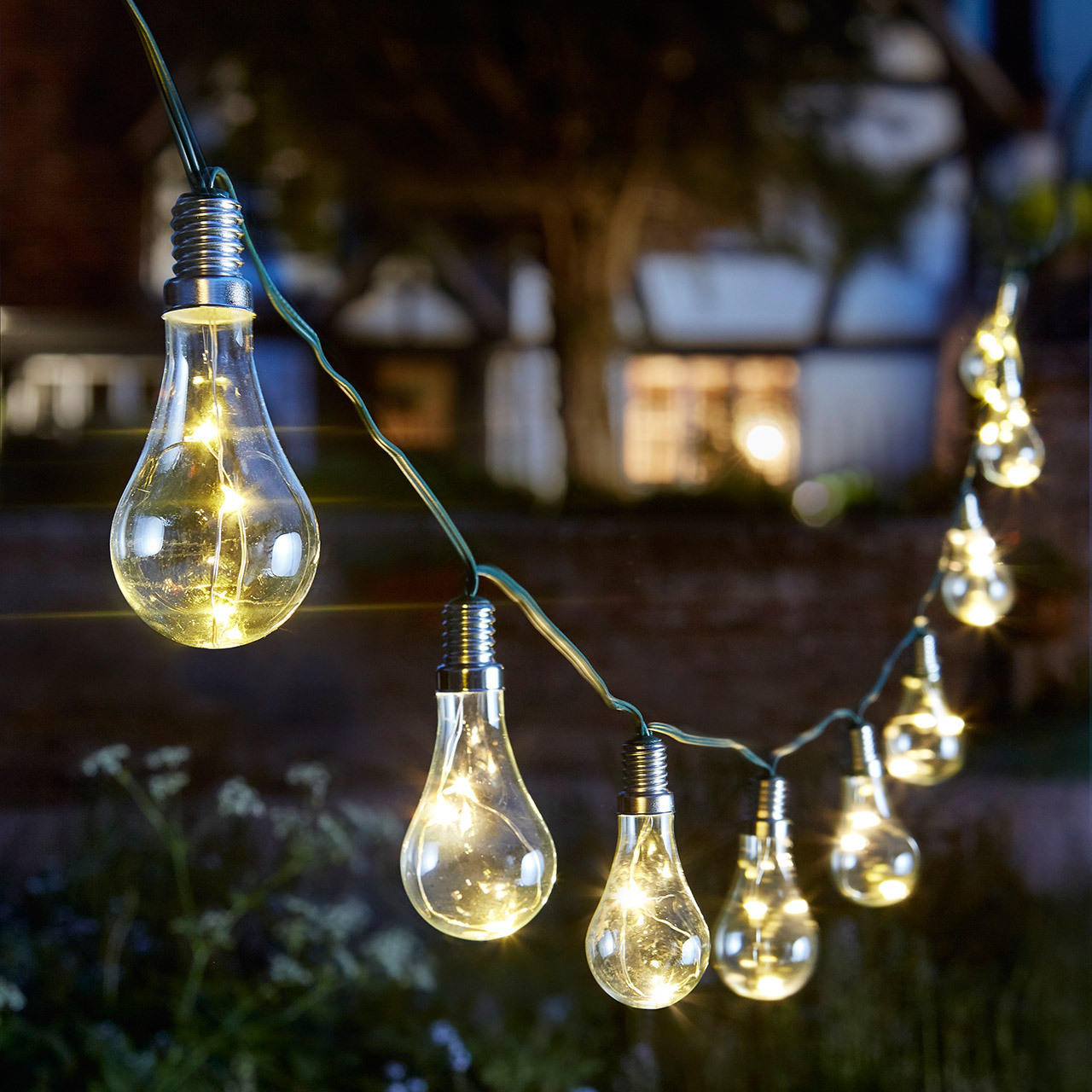 light bulb solar lights